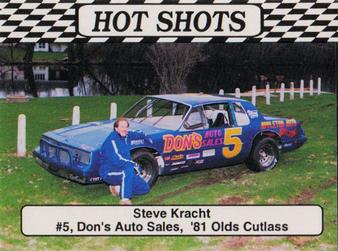 1992 Hot Shots #1467 Steve Kracht Front