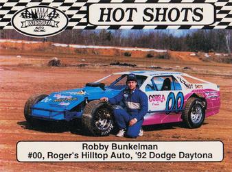 1992 Hot Shots #1481 Robby Bunkelman Front