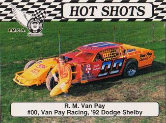 1992 Hot Shots #1484 R.M. Van Pay Front