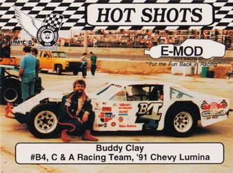 1992 Hot Shots #1491 Buddy Clay Front