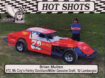 1992 Hot Shots #1495 Brian Mullen Front