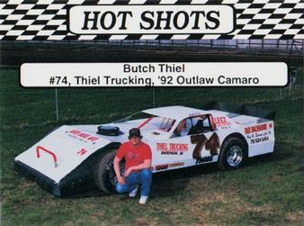1992 Hot Shots #1503 Butch Thiel Front