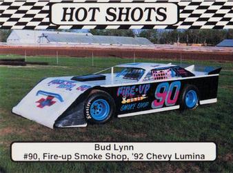 1992 Hot Shots #1508 Bud Lynn Front