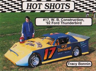 1992 Hot Shots #1514 Tracy Bonnin Front