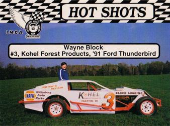 1992 Hot Shots #1526 Wayne Block Front