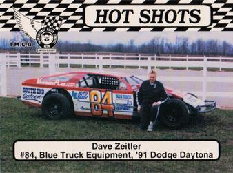 1992 Hot Shots #1527 Dave Zeitler Front