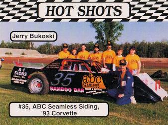 1992 Hot Shots #1543 Jerry Bukoski Front