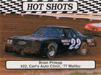 1992 Hot Shots #1549 Brian Prilepp Front