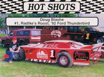 1992 Hot Shots #1550 Doug Blashe Front