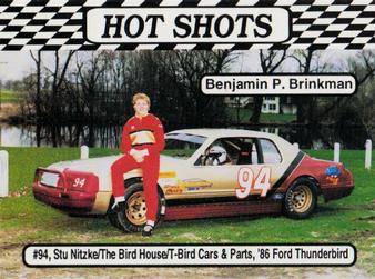 1992 Hot Shots #1567 Benjamin P. Brinkman Front
