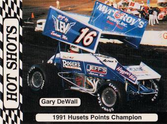 1992 Hot Shots #1581 Gary DeWall Front