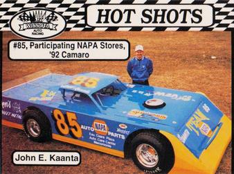 1992 Hot Shots #1582 John E. Kaanta Front