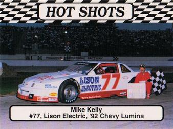 1992 Hot Shots #1597 Mike Kelly Front