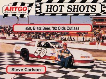 1992 Hot Shots ARTGO #1416 Steve Carlson Front
