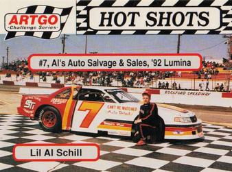 1992 Hot Shots ARTGO #1426 Lil Al Schill Front