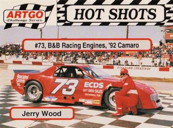 1992 Hot Shots ARTGO #1432 Jerry Wood Front