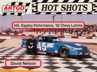 1992 Hot Shots ARTGO #1434 David Nelson Front