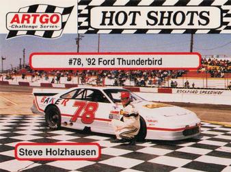 1992 Hot Shots ARTGO #1436 Steve Holzhausen Front