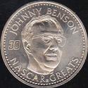 1997 Got-Um Coins #NNO Johnny Benson Front