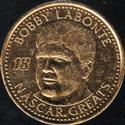 1997 Got-Um Coins - Gold Plated #NNO Bobby Labonte Front
