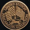 1997 Got-Um Coins - Gold Plated #NNO Ricky Craven Back
