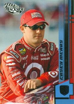 2004 Press Pass Trackside - Beckett Samples #5 Casey Mears Front