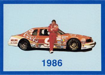 1992 Bill Elliott Says Farewell Coors And Hello Budweiser #NNO 1986 Front