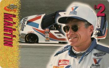 1996 Assets - $2 Phone Cards #9 Mark Martin Front
