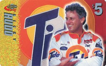 1996 Assets - $5 Phone Cards #1 Ricky Rudd Front