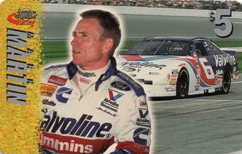 1996 Assets - $5 Phone Cards #3 Mark Martin Front