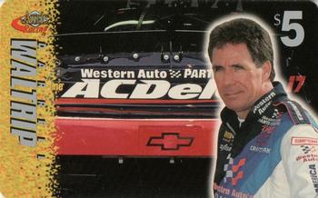 1996 Assets - $5 Phone Cards #4 Darrell Waltrip Front