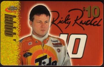 1996 Assets - $10 Phone Cards #10 Ricky Rudd Front