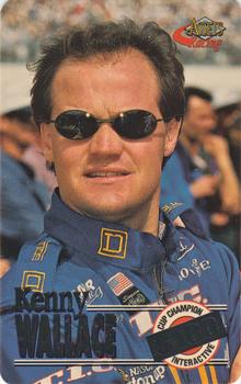 1996 Assets - $100 Cup Champion Interactive Phone Cards #17 Kenny Wallace Front