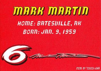 2000 Racing Champions Stock Rods 2000 #1 Mark Martin Back