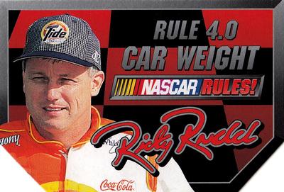 1999 Racing Champions NASCAR Rules! #4 Ricky Rudd Front