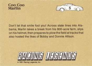 1991 Racing Legends Coo Coo Marlin #5 Coo Coo Marlin Back