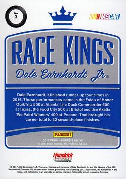 2017 Donruss #3 Dale Earnhardt Jr. Back