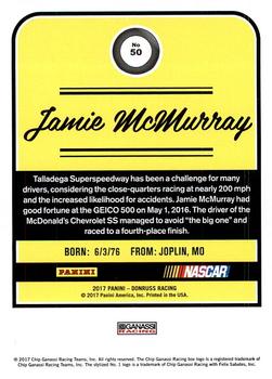 2017 Donruss #50 Jamie McMurray Back