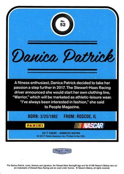 2017 Donruss #52 Danica Patrick Back