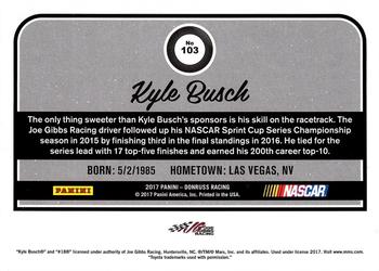 2017 Donruss #103 Kyle Busch Back