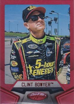 2016 Panini Certified - Mirror Red #24 Clint Bowyer Front