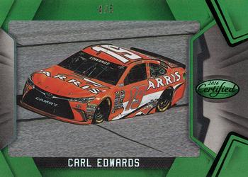 2016 Panini Certified - Mirror Green #56 Carl Edwards Front