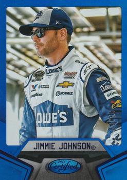 2016 Panini Certified - Mirror Blue #5 Jimmie Johnson Front