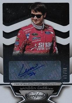 2016 Panini Certified - Certified Potential Signatures #CP-LC Landon Cassill Front