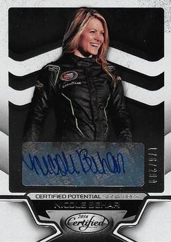 2016 Panini Certified - Certified Potential Signatures #CP-NB Nicole Behar Front