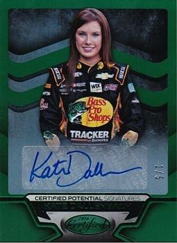 2016 Panini Certified - Certified Potential Signatures Mirror Green #CP-KD Kate Dallenbach Front