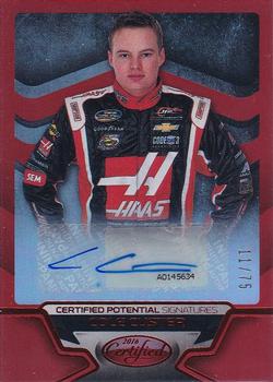 2016 Panini Certified - Certified Potential Signatures Mirror Red #CP-CC Cole Custer Front