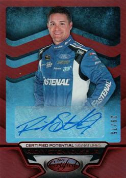 2016 Panini Certified - Certified Potential Signatures Mirror Red #CP-RS Ricky Stenhouse Jr. Front