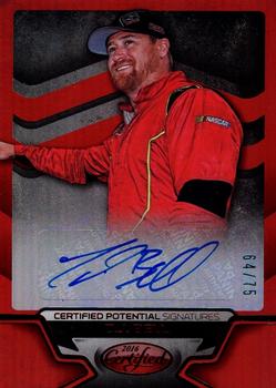 2016 Panini Certified - Certified Potential Signatures Mirror Red #CP-TB T.J. Bell Front