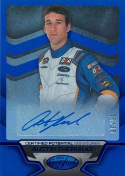 2016 Panini Certified - Certified Potential Signatures Mirror Blue #CP-AT Austin Theriault Front